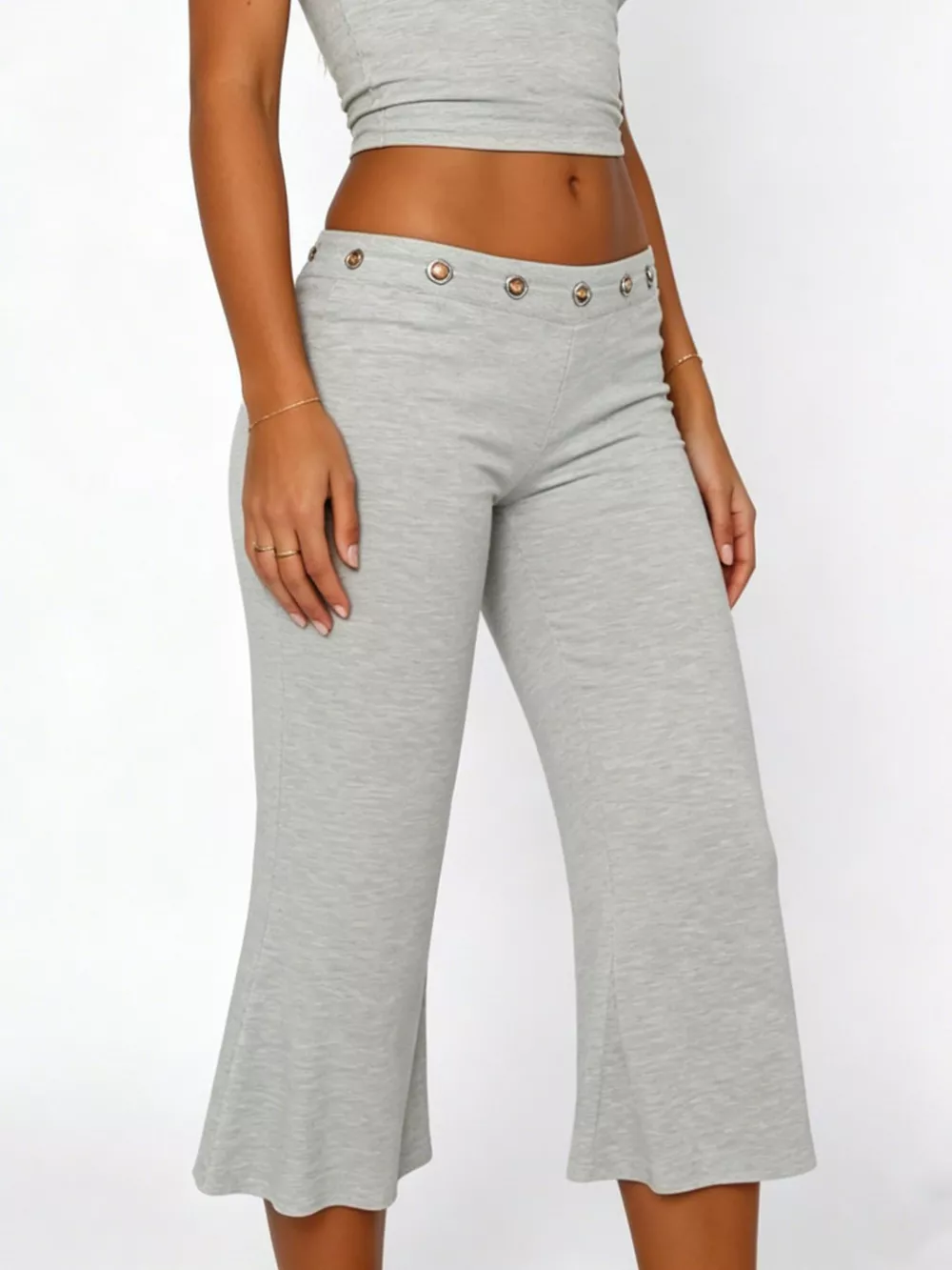 Mid Rise Capris Pants, image 18