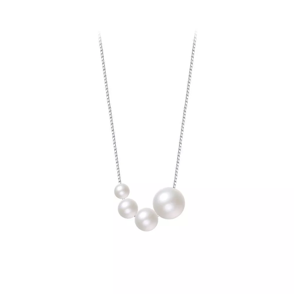 Pearl 925 Sterling Silver Necklace, image 5