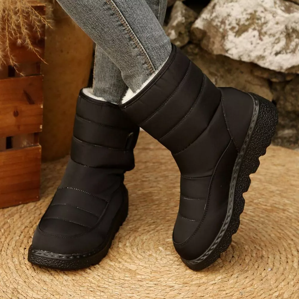 Round Toe Platform Boots, image 3