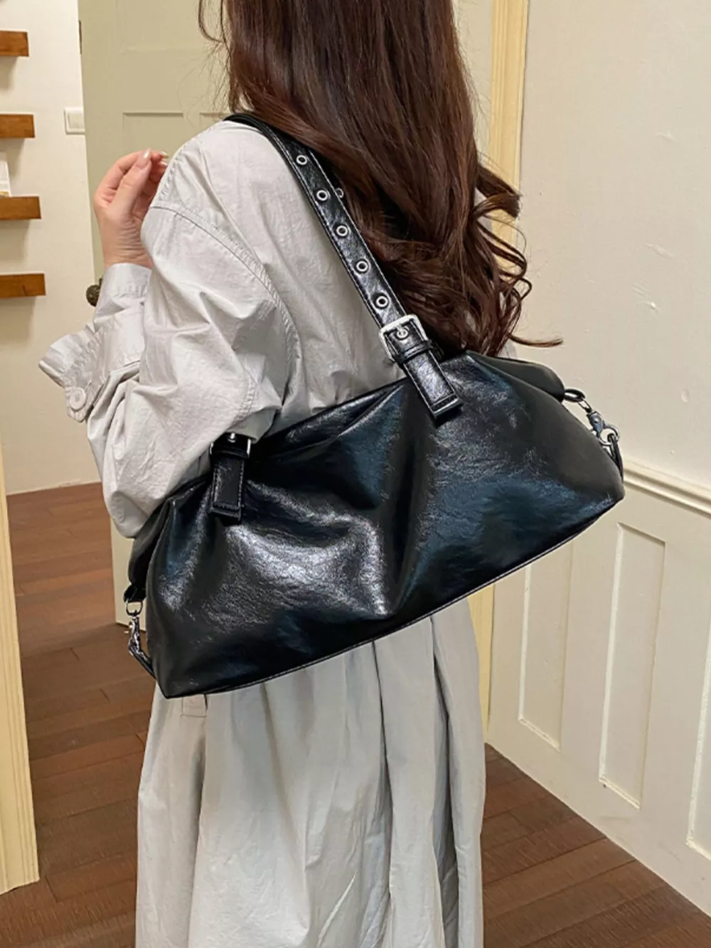 PU Leather Shoulder Bag, image 7