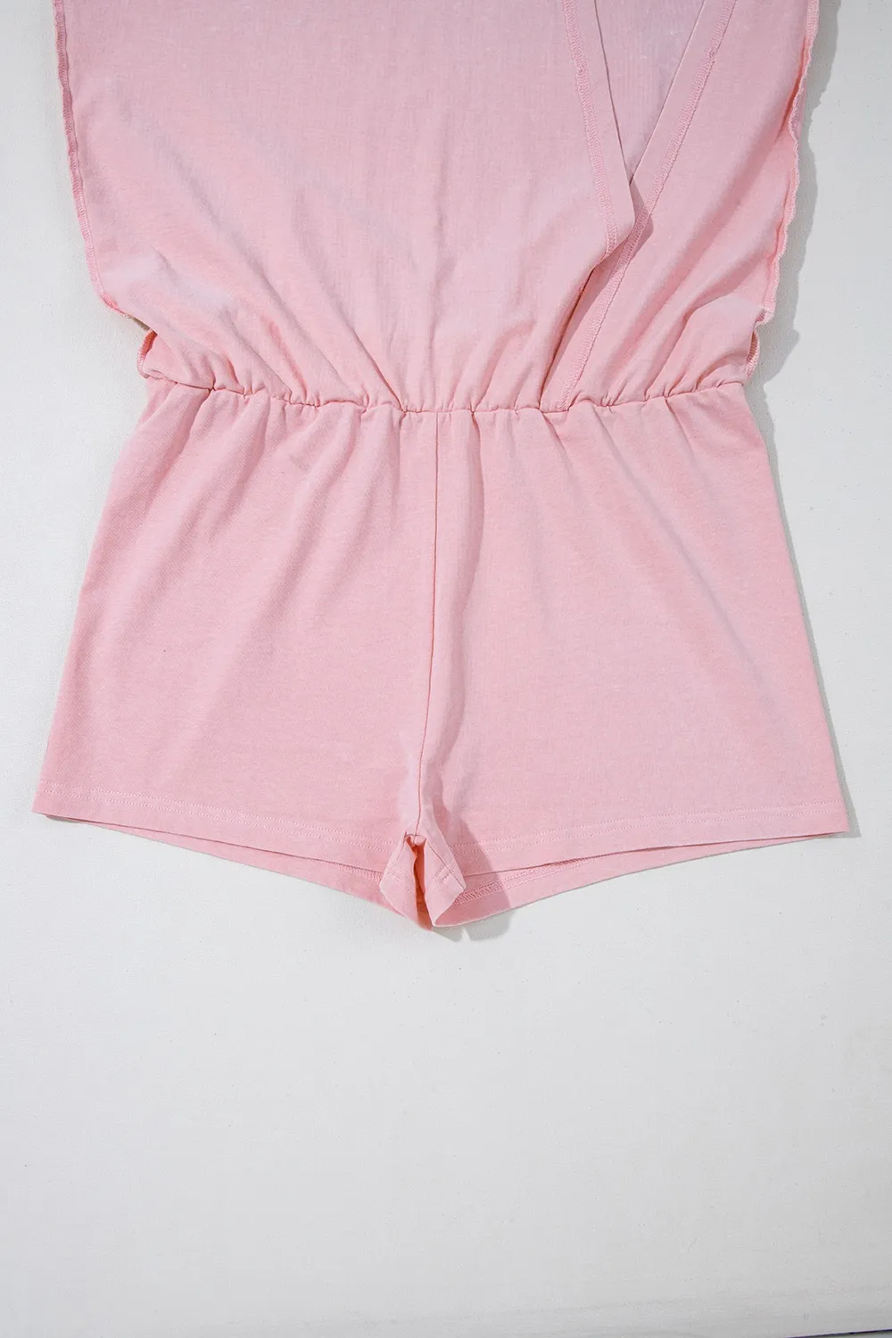 Mineral Wash Cotton Tank Top and Slit Skort Set, image 6