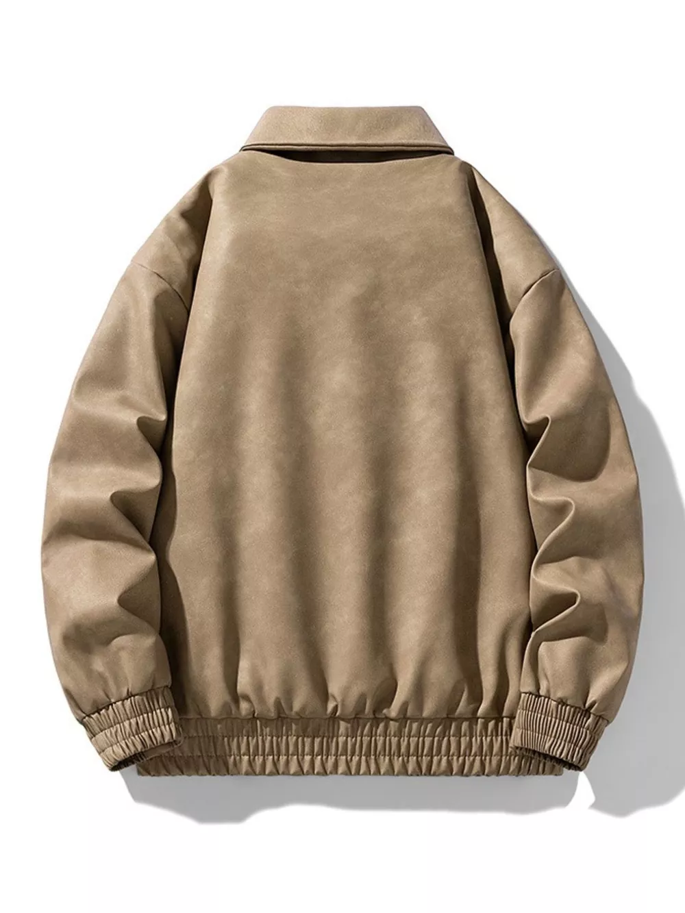 Men's Plus Size Zip Up Long Sleeve Jacket, image 3