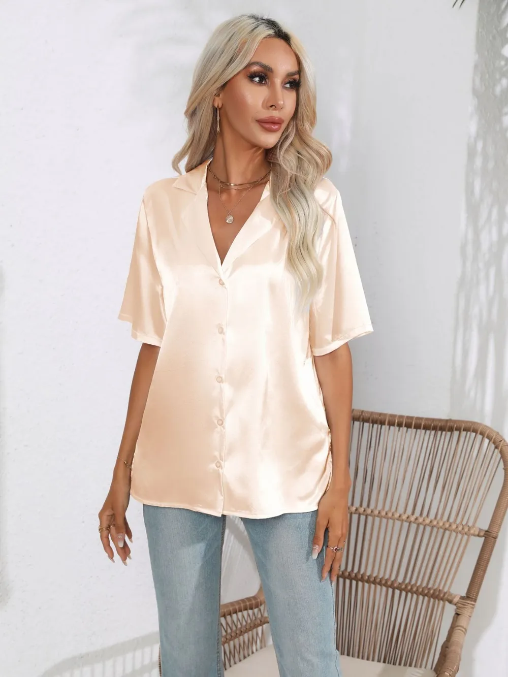 Button Down Short Sleeve Shirt, image 3