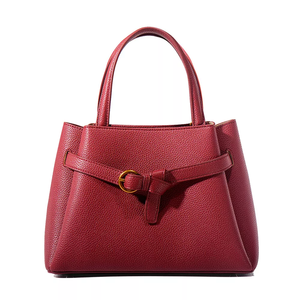 Leather Top Handle Handbag, image 5