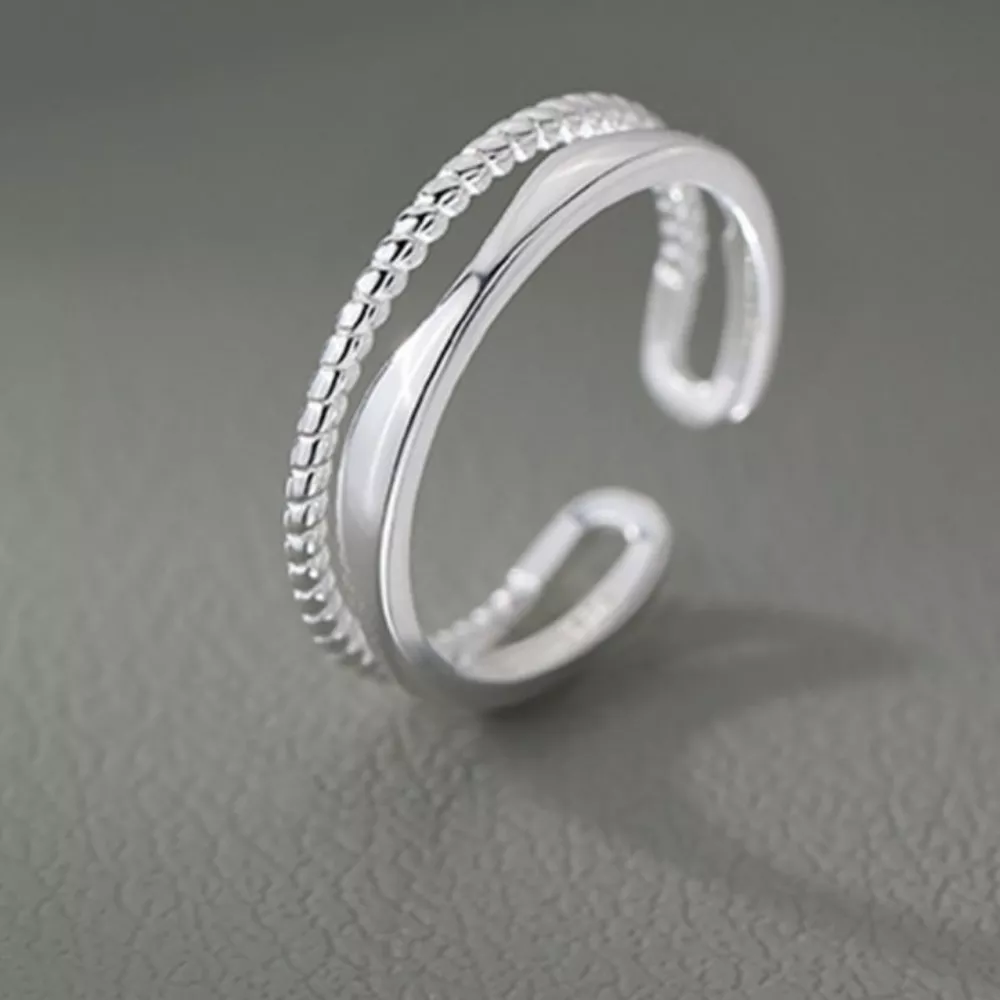 925 Sterling Silver Open Ring, image 4