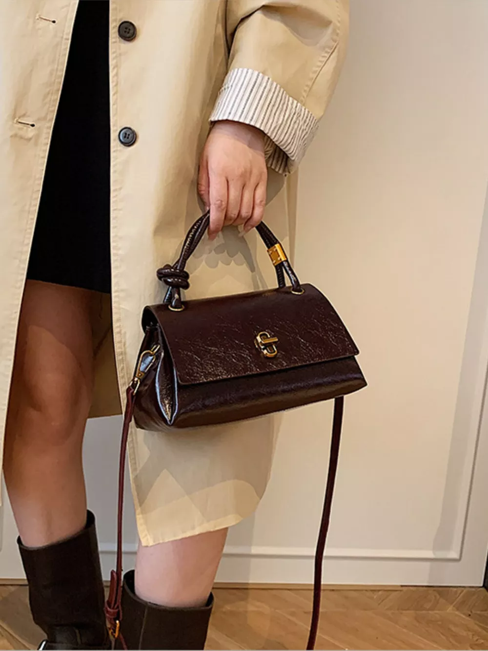 Top Handle Crossbody Bag, image 5