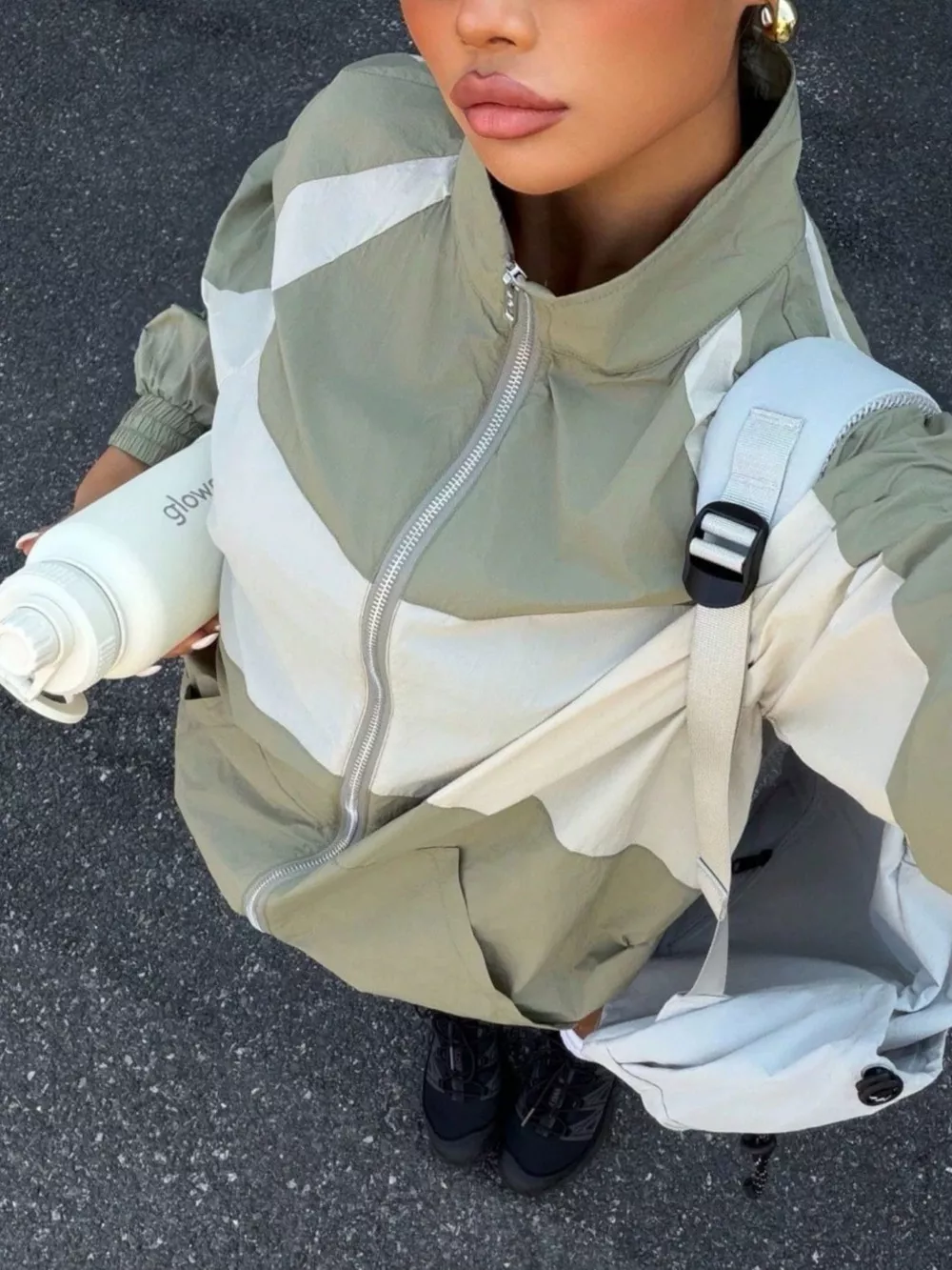 Color Block Zip-Up Jacket, image 13