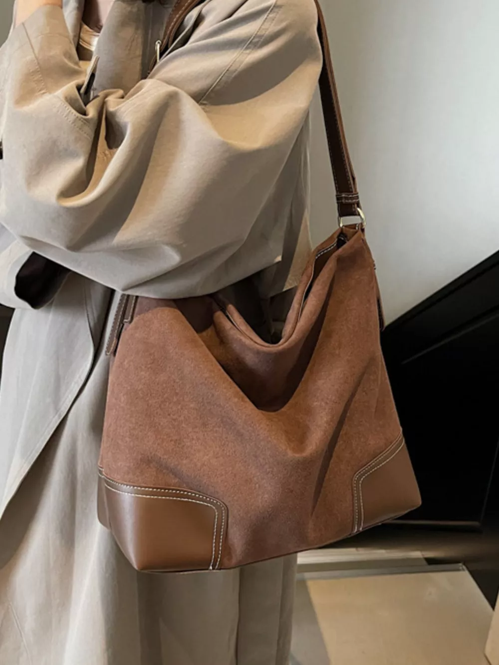 Adjustable Strap Shoulder Bag, image 6