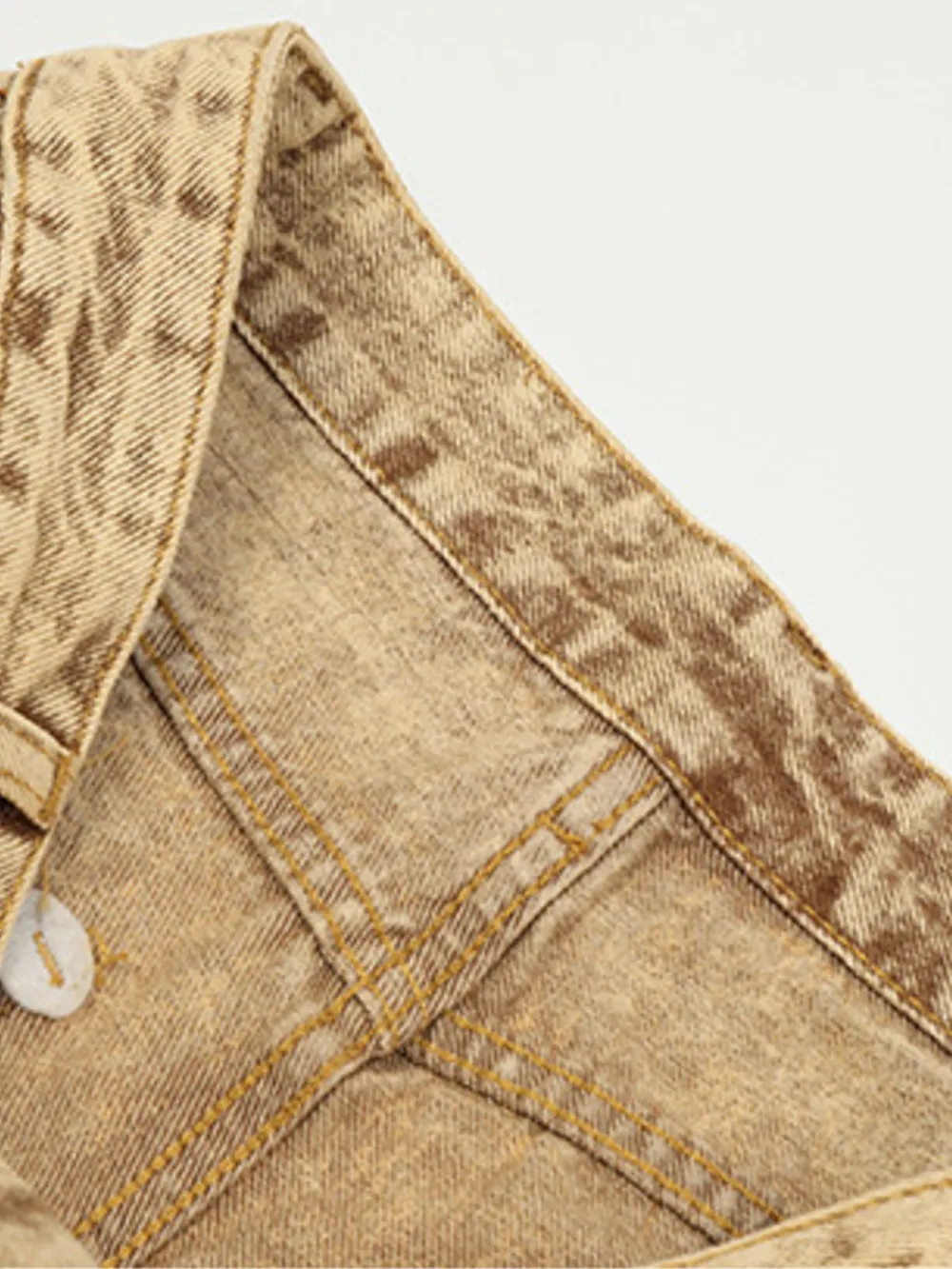 Men's Vintage Washed Relaxed Fit Jeans, image 8