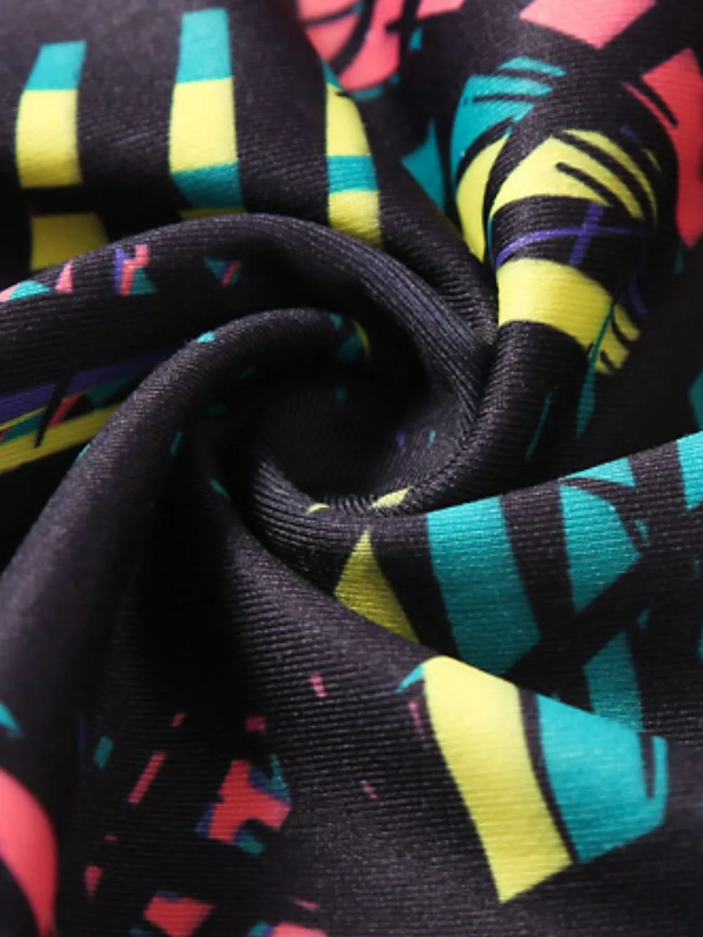 Printed Wide Waistband Active Leggings with Stirrups, image 5