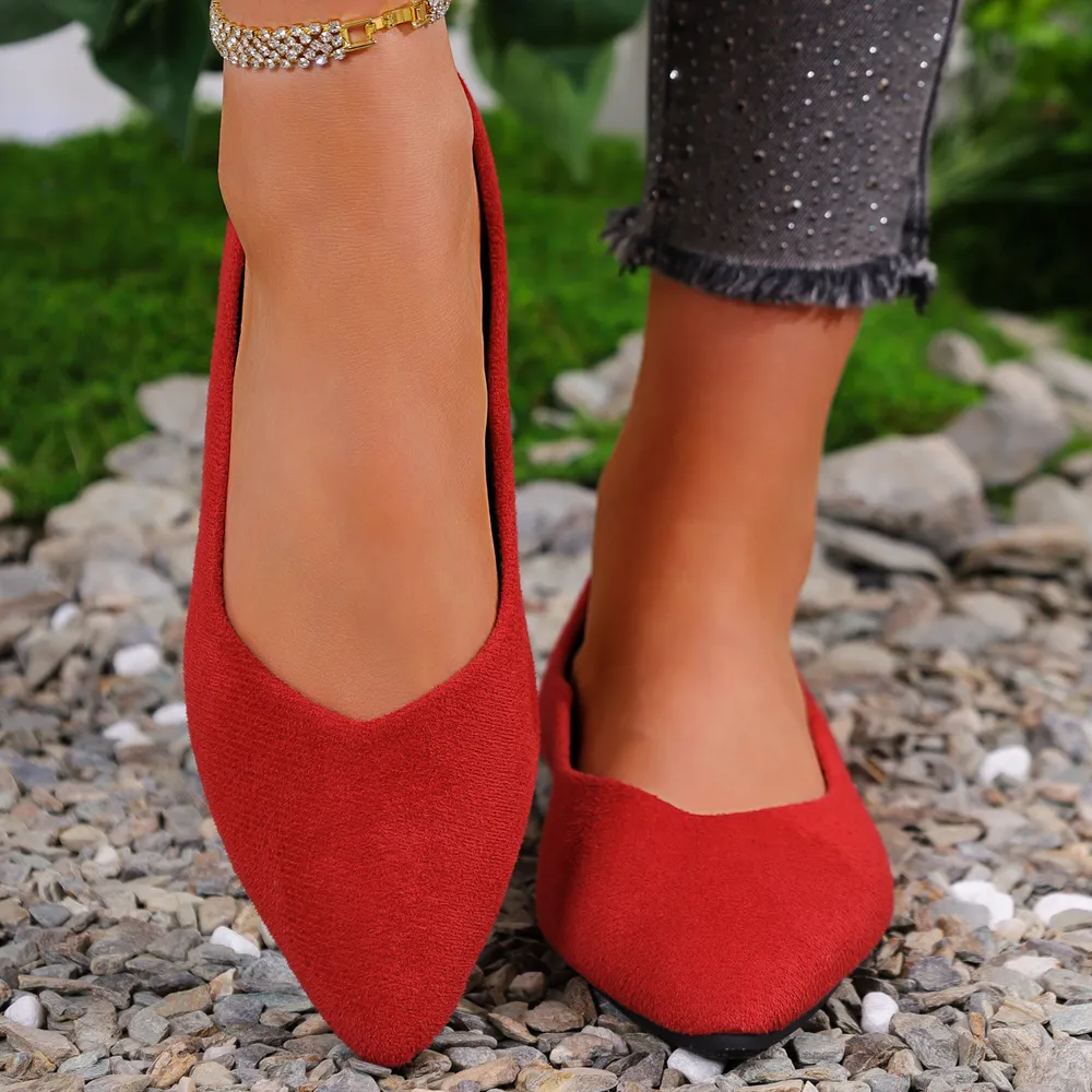 Pointed Toe Slip-Ons, image 3