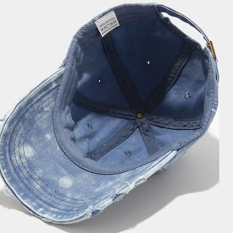 Vintage Distressed Washed Baseball Cap, image 8