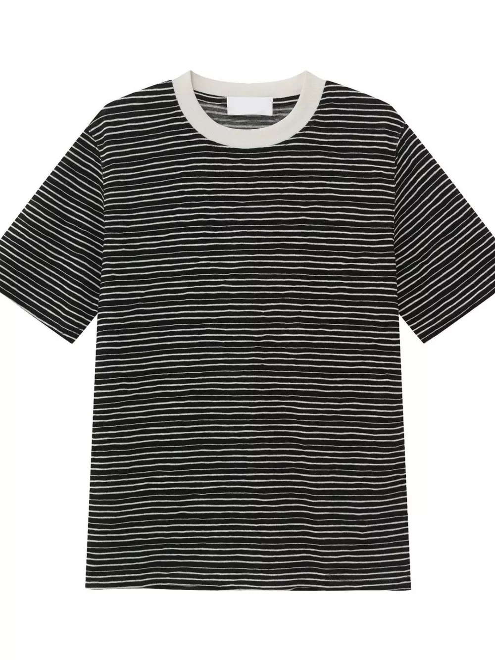 Men's Striped Crew Neck T-Shirt, image 3