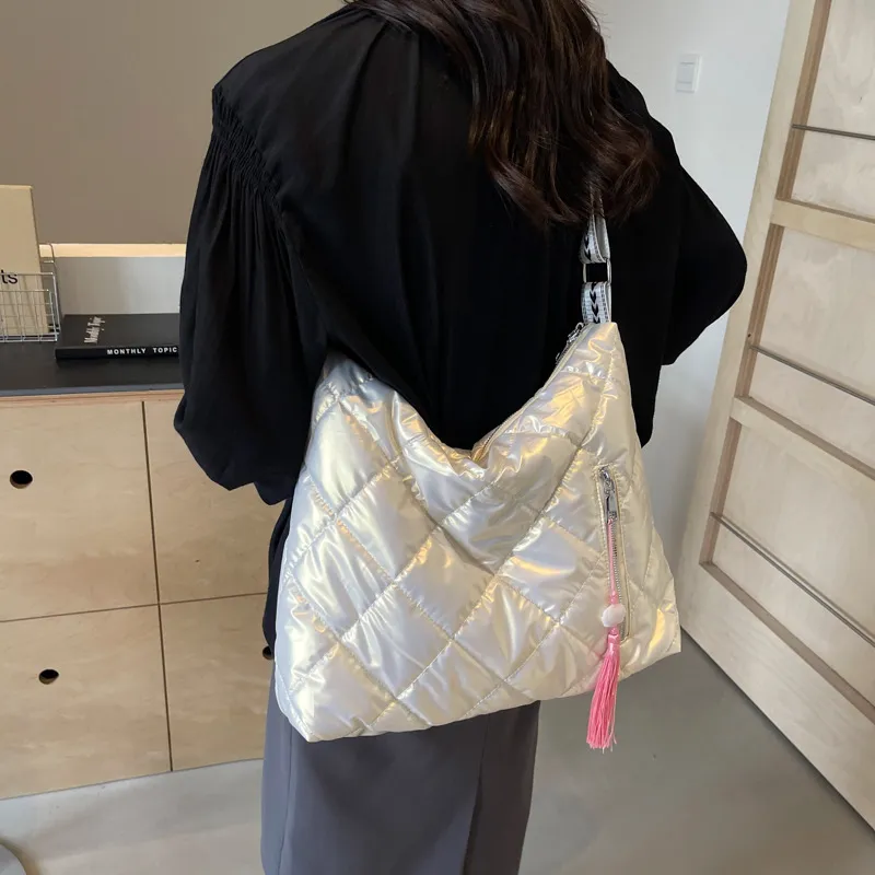 Quilted Nylon Travel Bag, image 11
