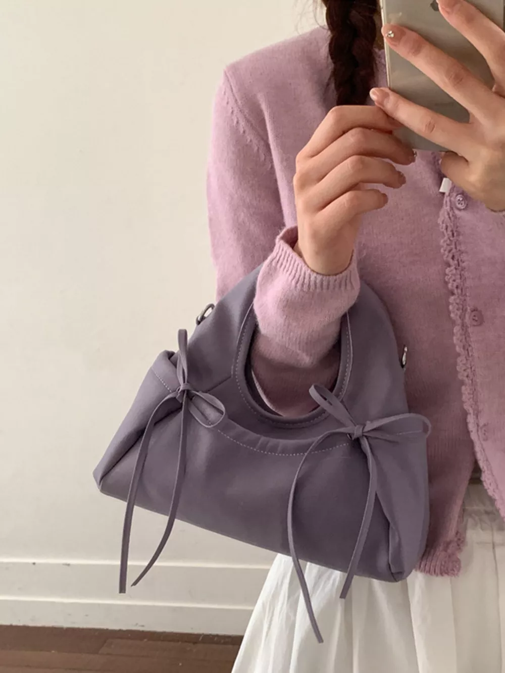 Bow Detail Crossbody Bag, image 7
