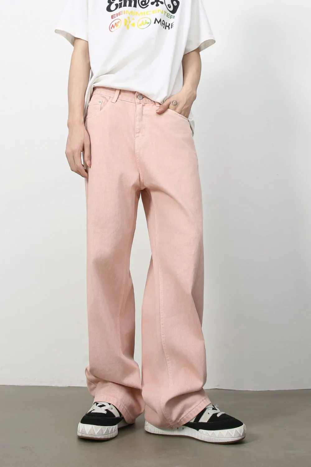 Men's Wide Leg Jeans
