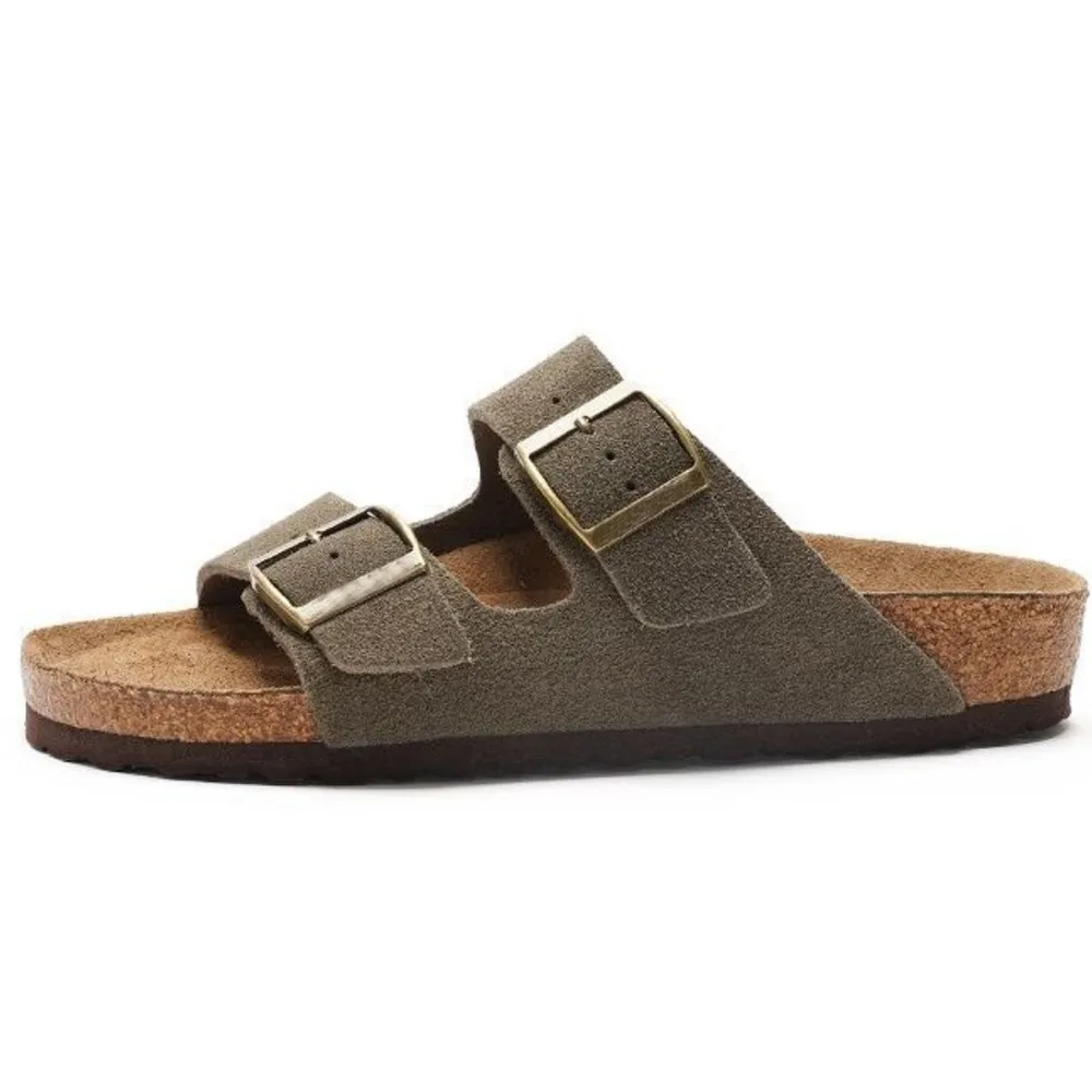 Double Buckle Open Toe Sandals