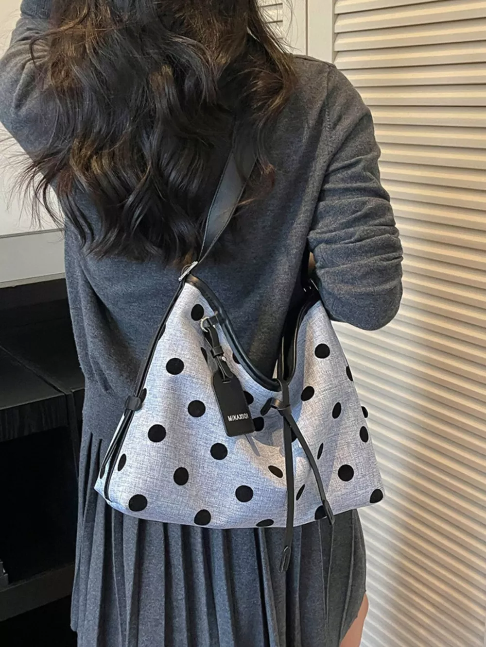 Polka Dot Shoulder Bag, image 8