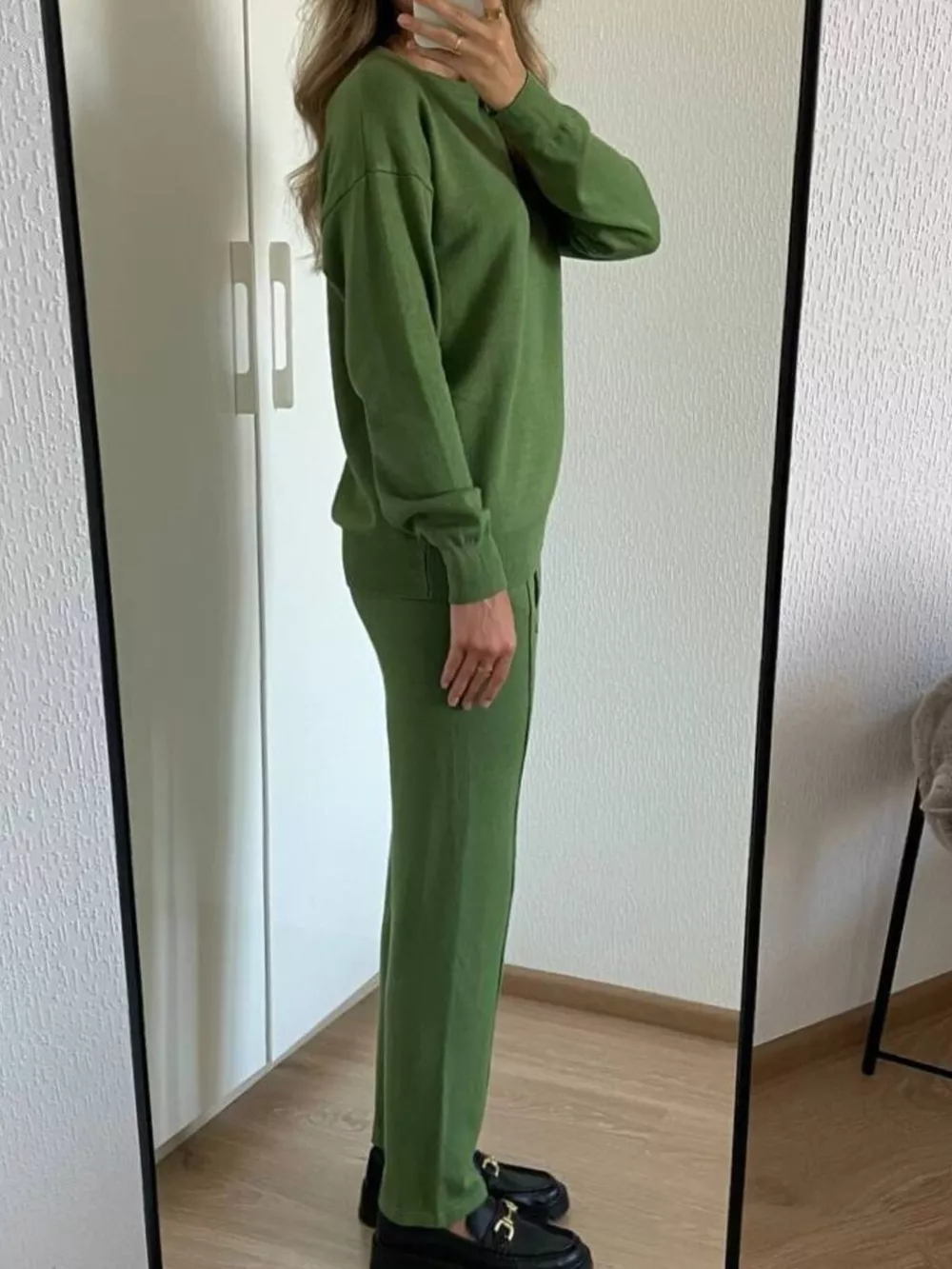 Long Sleeve Top and Pants Sweater Set, image 9