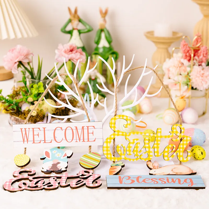 Easter Wooden Hanging Widget, image 4