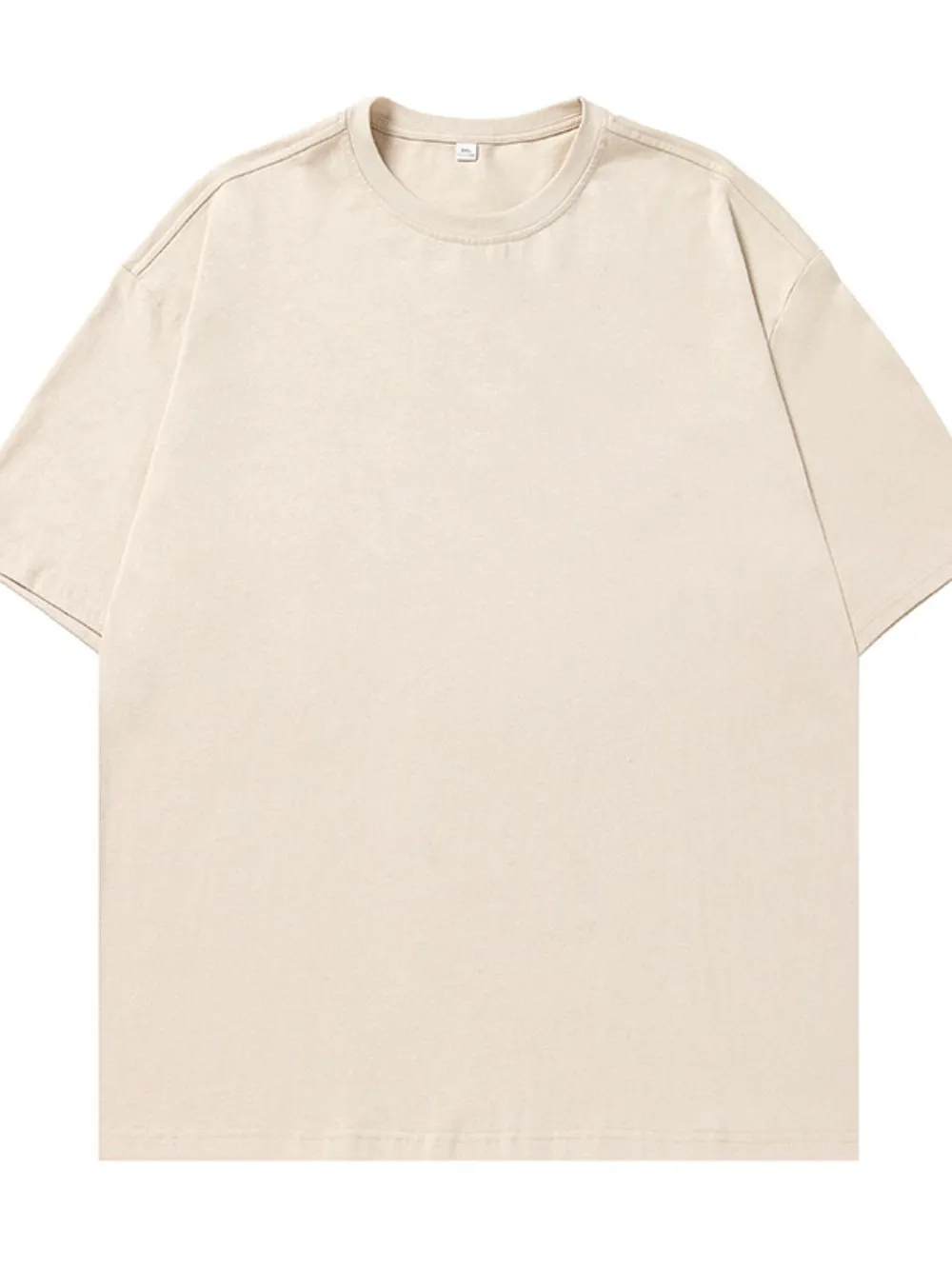 Men's Plus Size Round Neck Half Sleeve T-Shirt