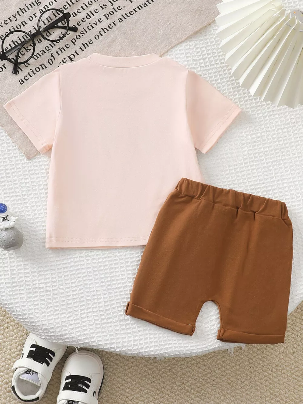 Children's Mama's Bestie Tee and Shorts Set, image 2