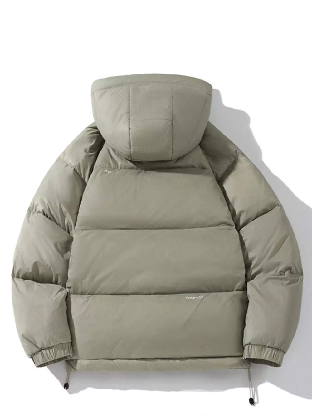 Men's Plus Size Hooded Lightweight Puffer Jacket, image 5