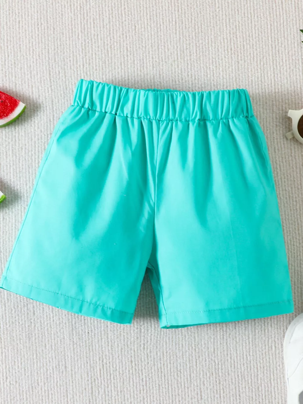 Children's Tropical Print Button-Up Shirt & Shorts Set, image 6