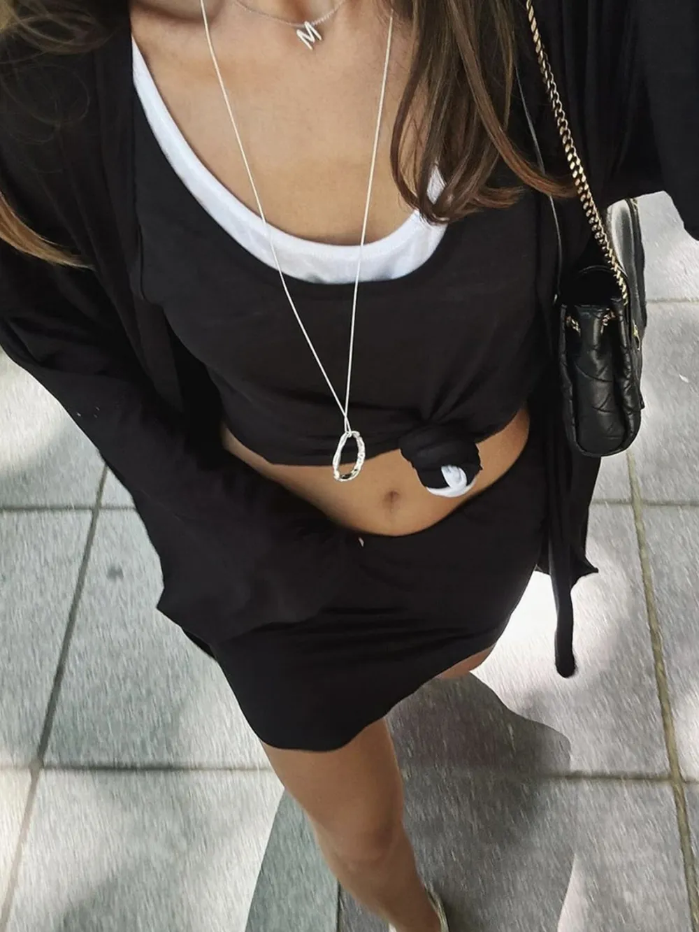 Cami Shorts and Open Front Cardigan Three Piece Set, image 14