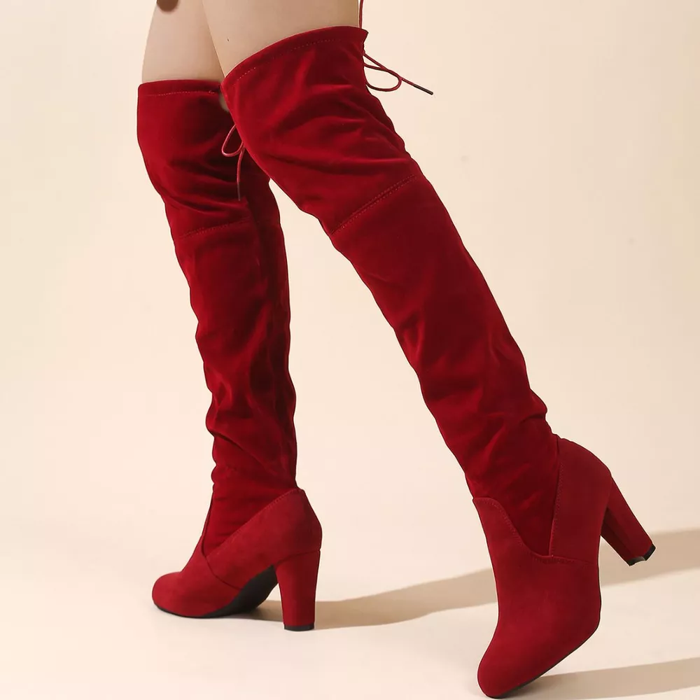 Over-the-Knee High Heel Boots, image 5