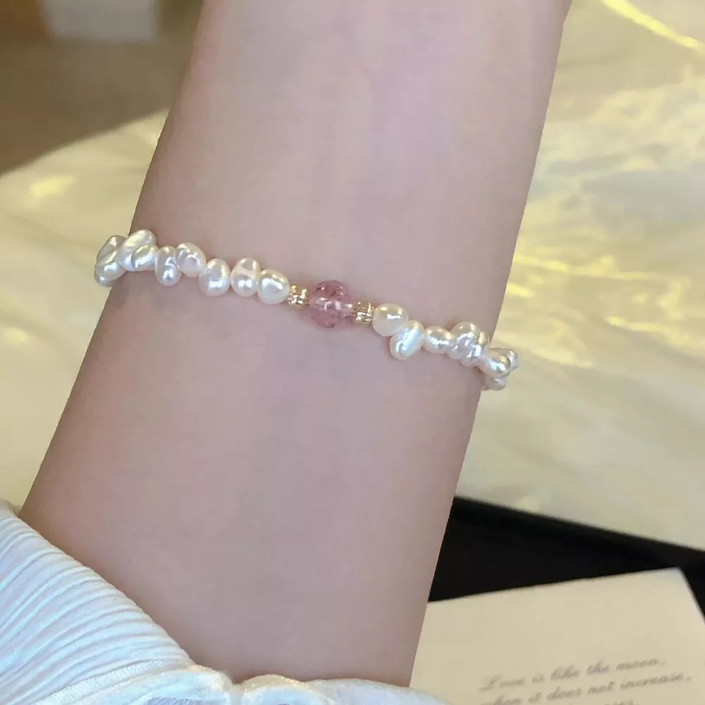 Pearl & Crystal Bracelet, image 3