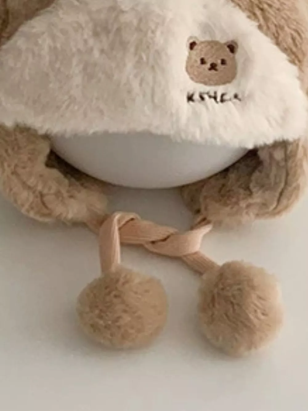 Children's Bear Ear Fluffy Hat, image 4