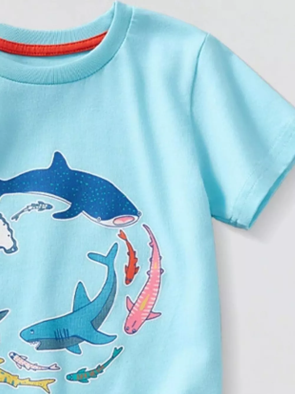 Children's Animal Graphic Short Sleeve T-Shirt, image 7