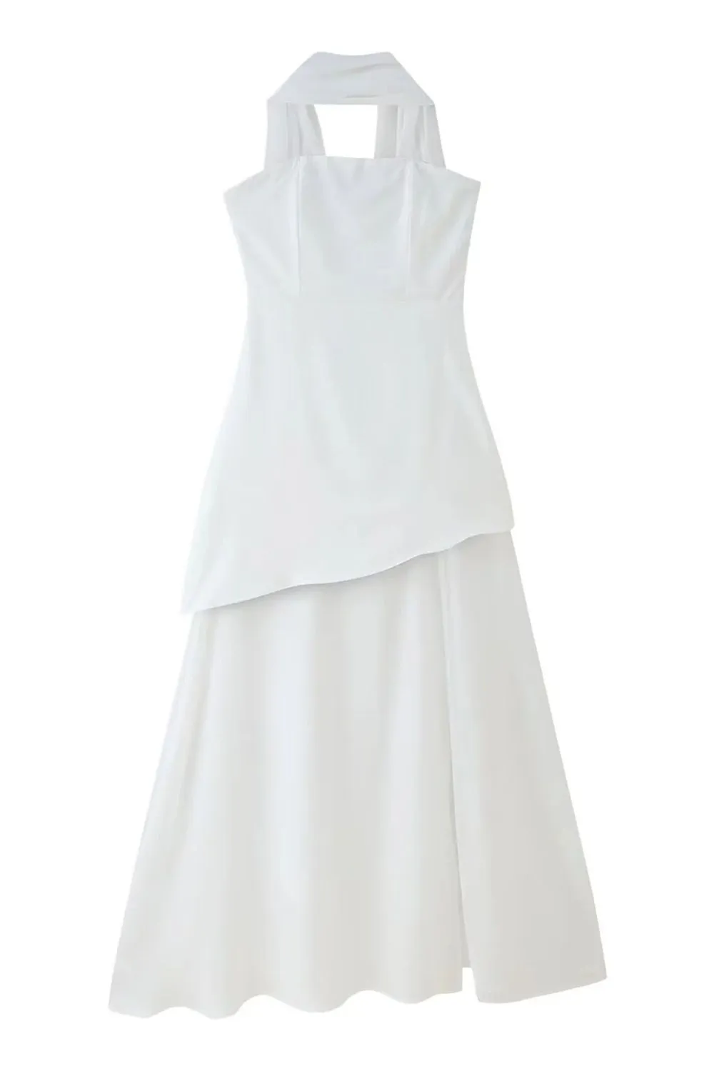 Layered Tube Maxi Dress, image 3
