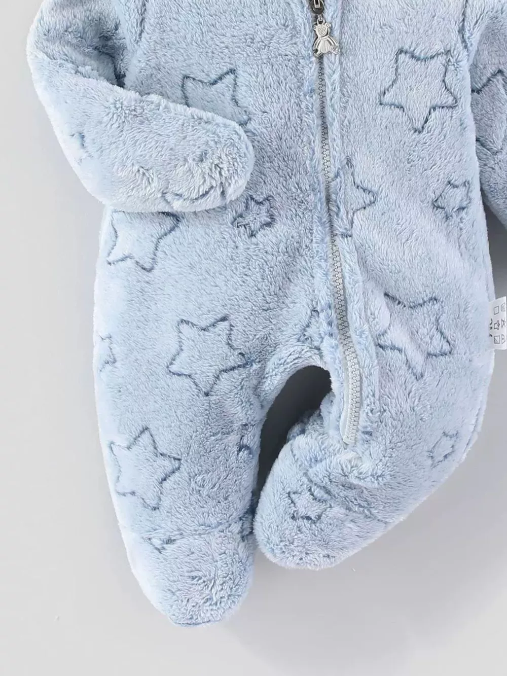 Children's Plush Hooded One-Piece, image 4