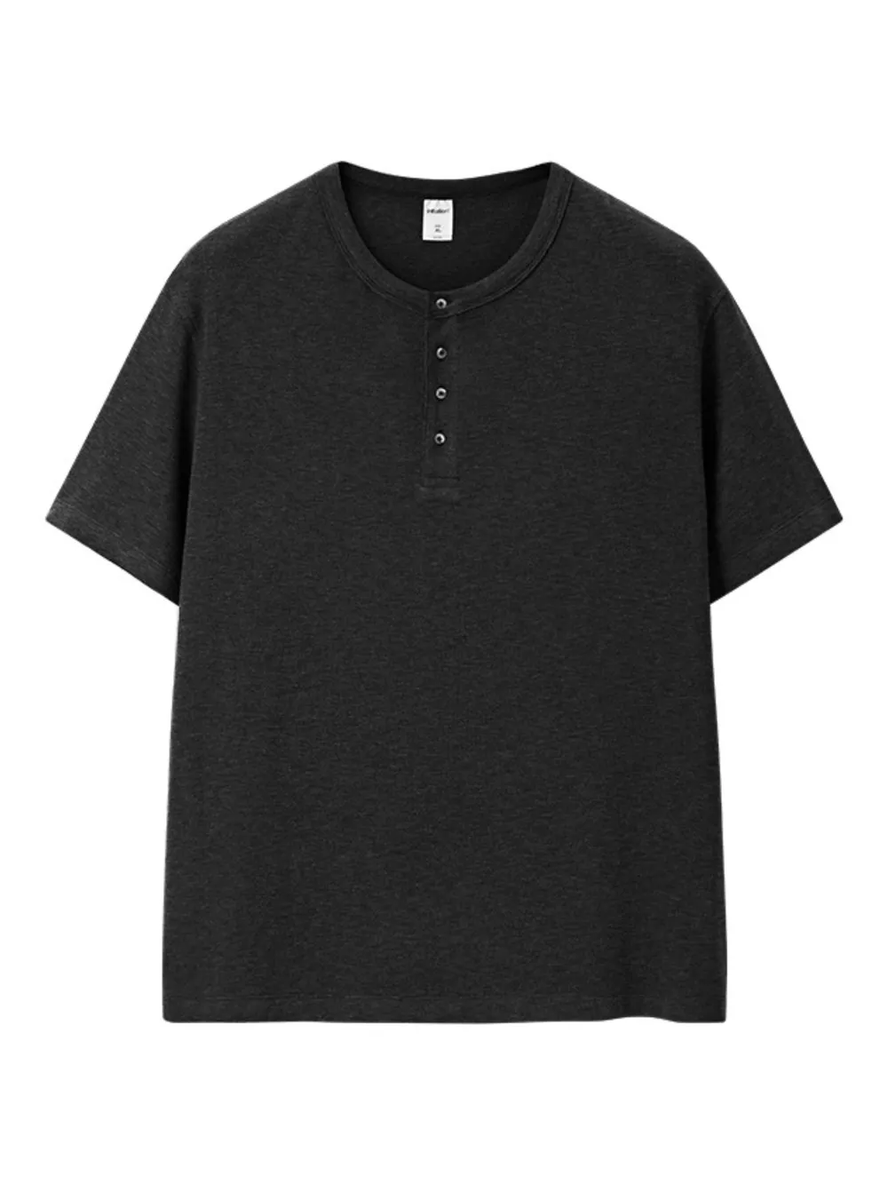 Men's Short Sleeve Henley T-Shirt, image 4