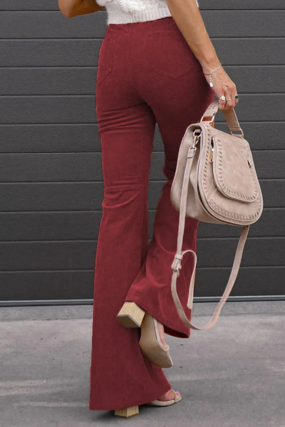 Full Size Hight Waist Bootcut Pants Plus Size, image 2