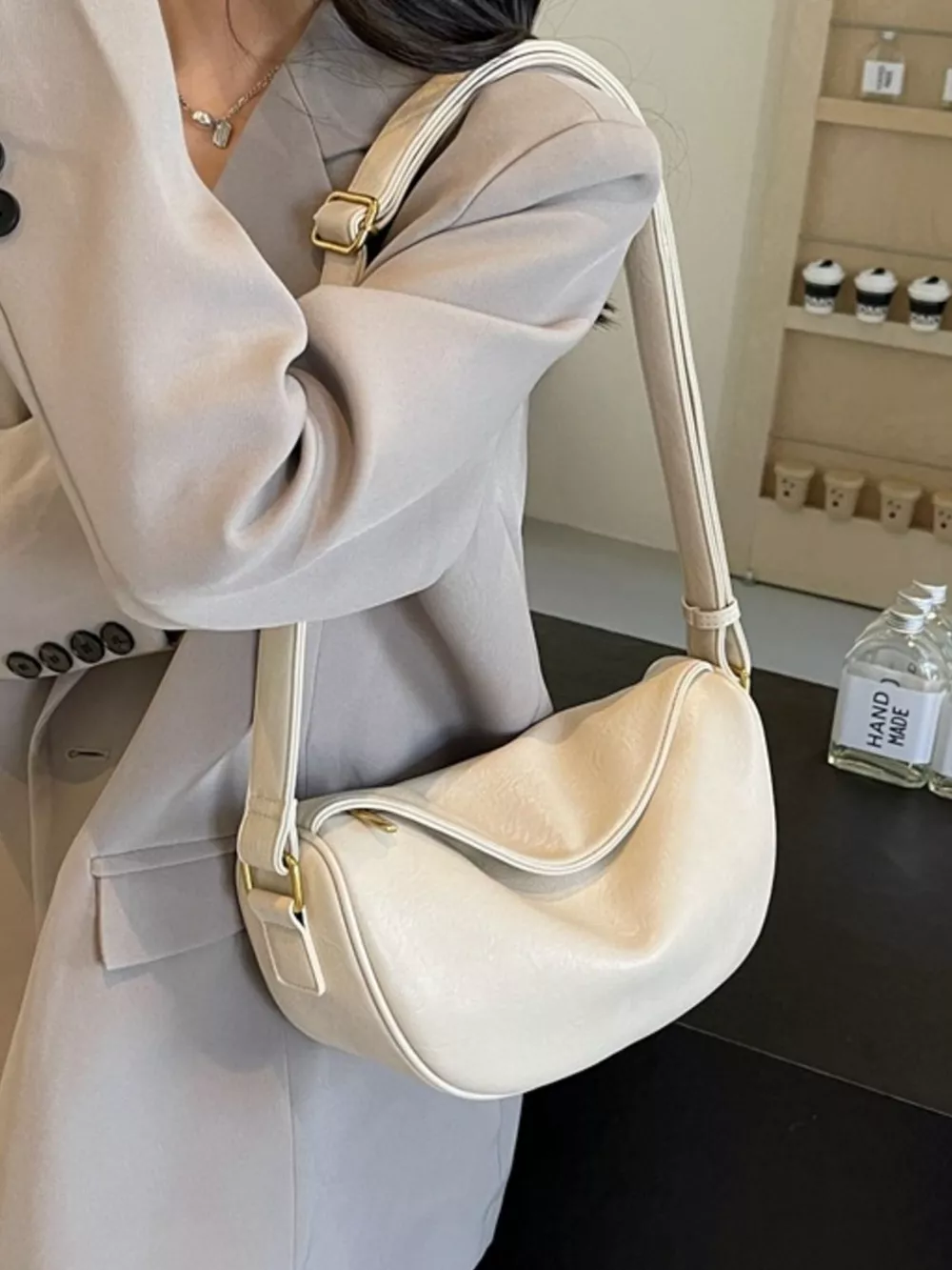 Adjustable Strap Crossbody Bag, image 5