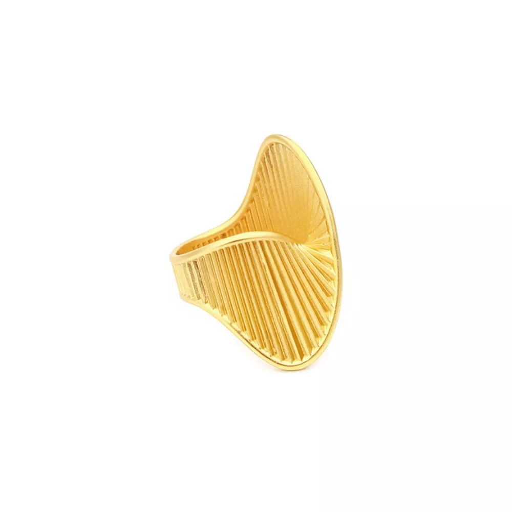 Irregular Twisted Texture Ring, image 7