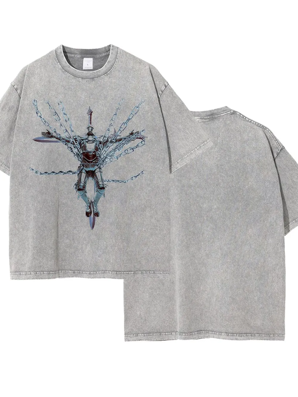 Men's Round Neck Graphic T-Shirt, image 6