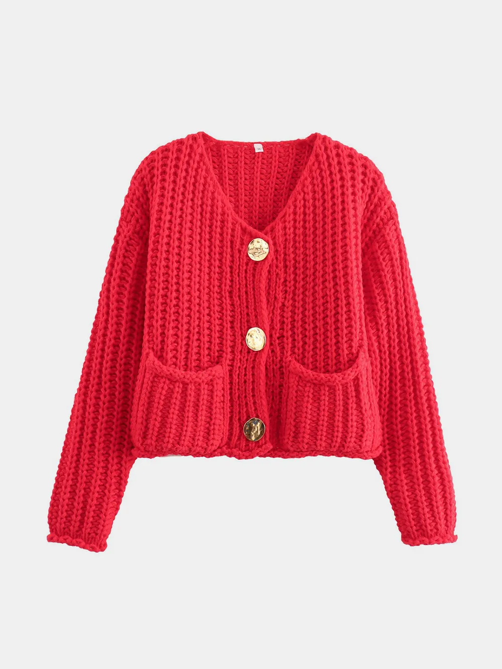 Button Down Long Sleeve Cardigan, image 3