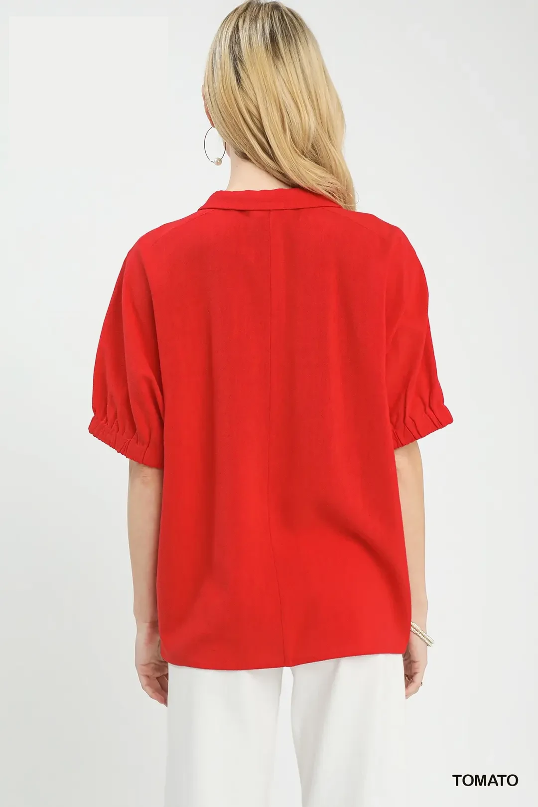 Floral Embroidered Sleeve Blouse, image 4