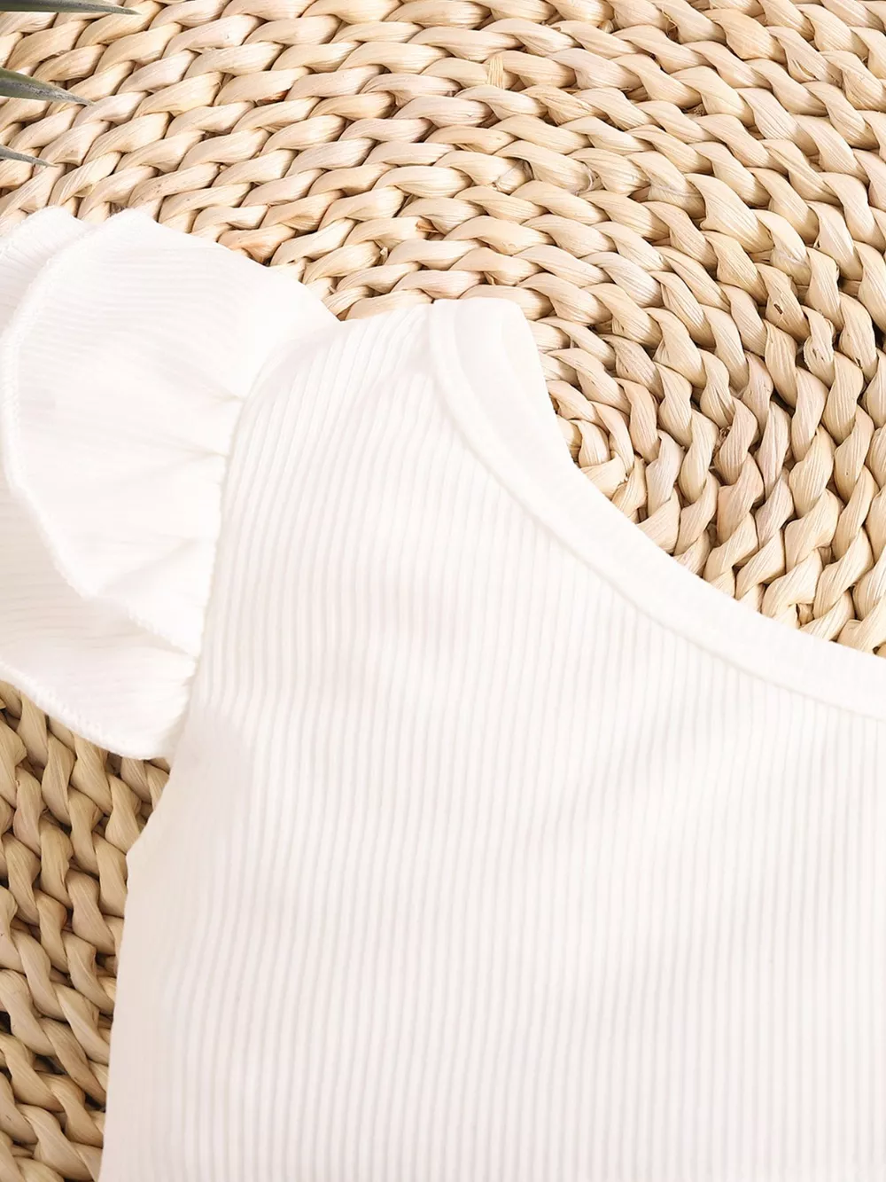 Children's Asymmetrical Neck Top & Shorts Set, image 3