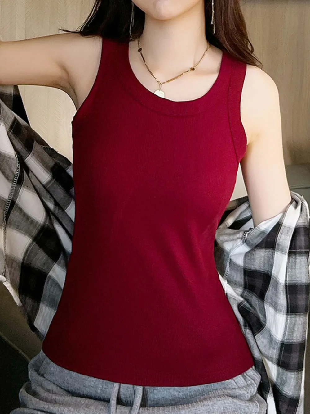 Scoop Neck Tank Top, image 25