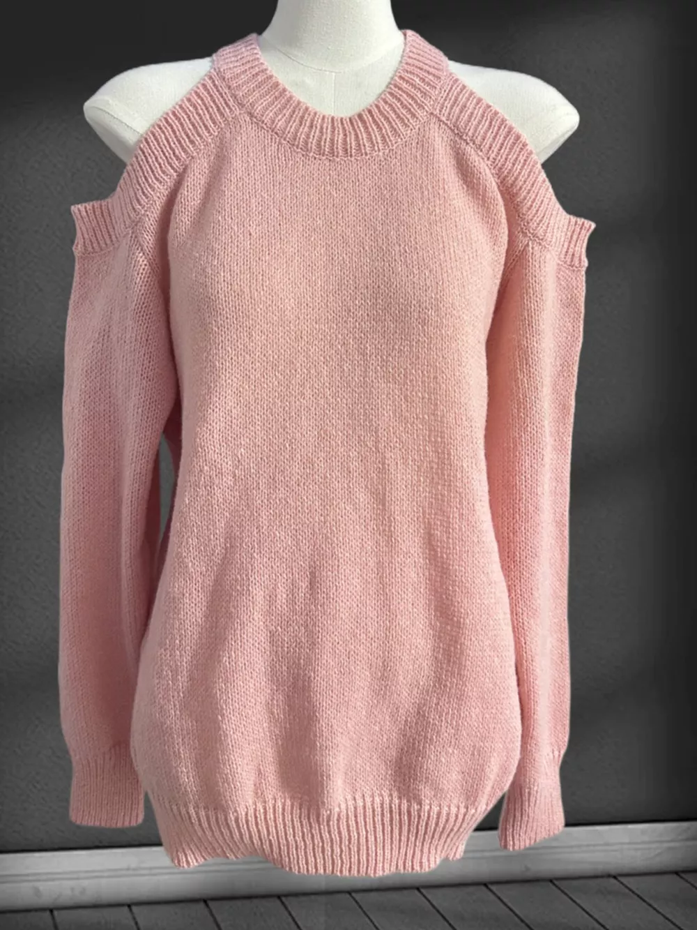 Cold Shoulder Knit Sweater, image 6