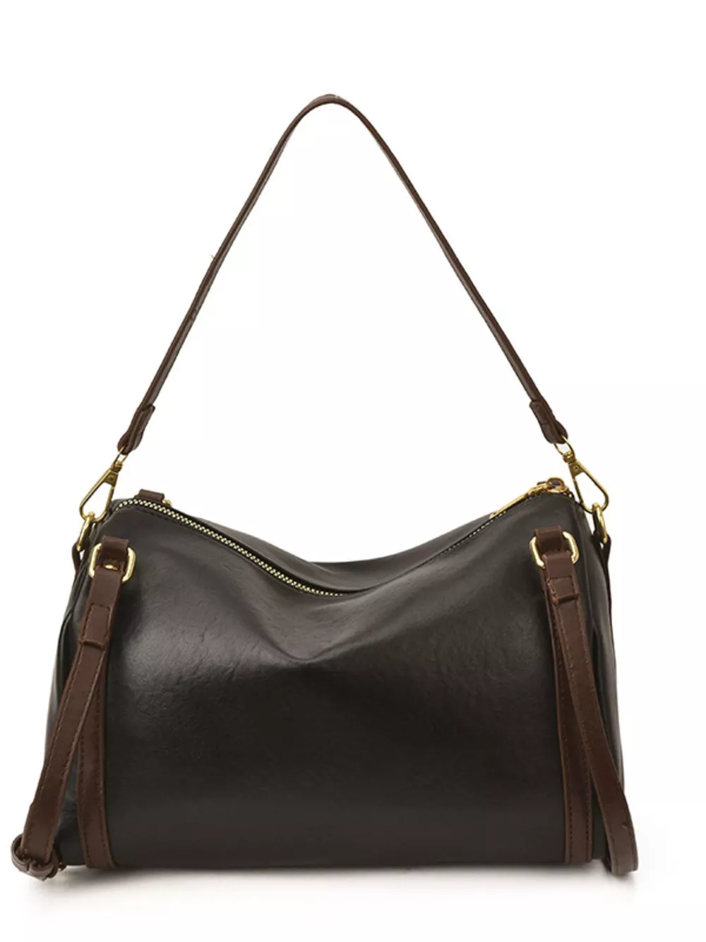 Vintage Style Barrel Crossbody Bag, image 3