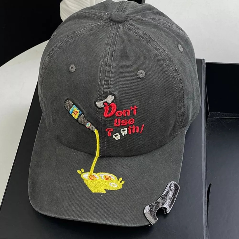 Embroidered Cartoon Baseball Cap, image 5