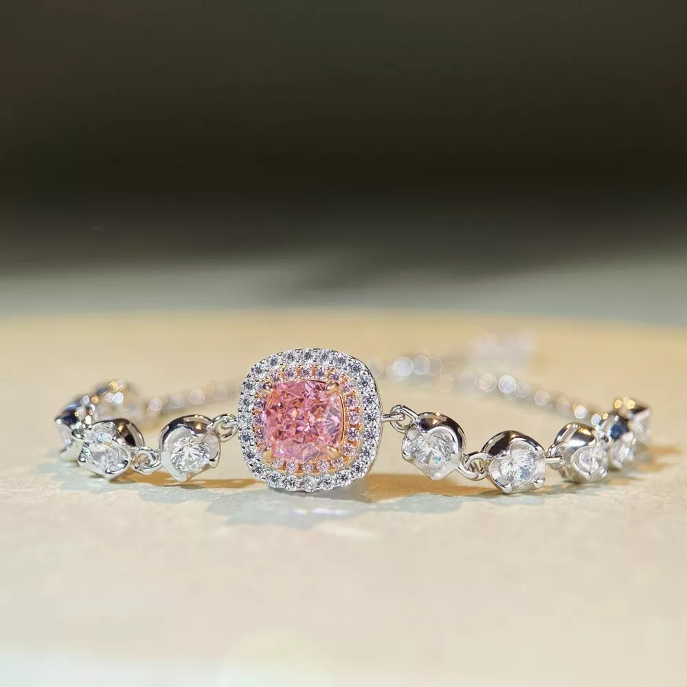925 Sterling Silver Zircon Necklace, image 5
