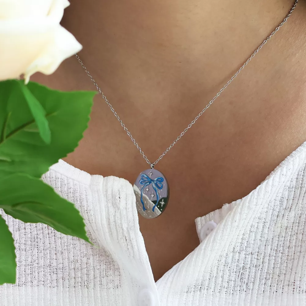 Stainless Steel Pendant Necklace, image 14