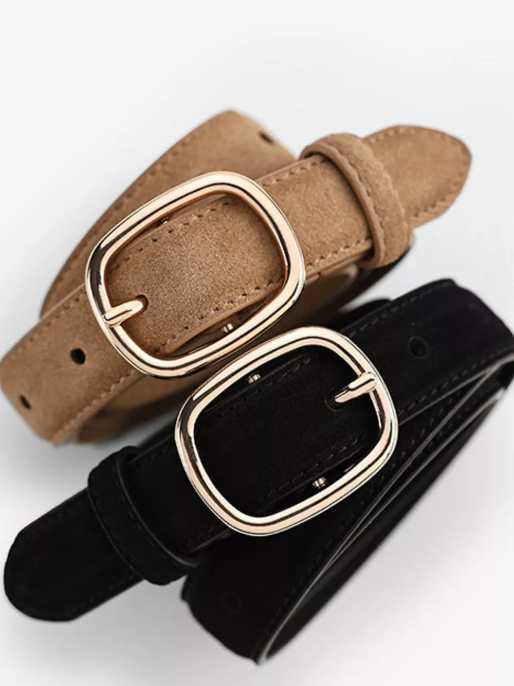 Golden Buckle Adjustable Fit Belt, image 2